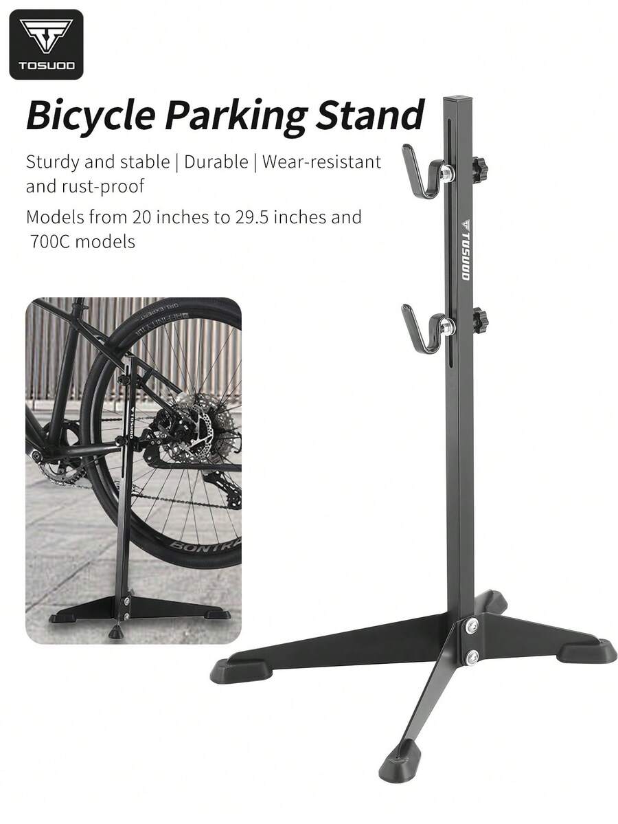 TOSUOD Bicycle Repair Stand, Adjustable Iron Road Bike Maintenance Rack, Bicycle Repair Stand