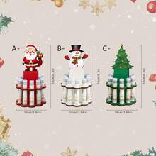 3pcs Christmas Wooden Crafts Santa Snowman Tree Money Clip Holders, Festive Home Decor For Holiday Gifts, Autumn Xmas Decorative Ornaments Christmas Gift,Office Desk Accessories,Very Suitable For Boyfriend Or Colleague