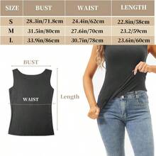 NEW-6 Pcs Thermal Tank Tops Women Underwear Tops Sleeveless Undershirt Cotton Camisole Warm Base Layer For Women