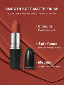 MAC Lustreglass Lipstick Sheer Shine PDA (Bricky Red).1 0Z/3G - #925 MARRAKESH-mERE - View 3