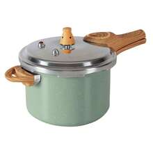 Brinox Nonstick Ceramic Life Pressure Induction Pressure Cooker 4.2 L Botanika Green - Green - View 1