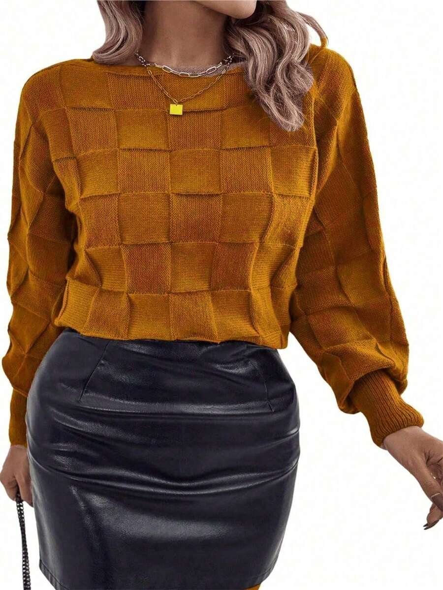 Women Sweaters - màu nâu - Xem 1
