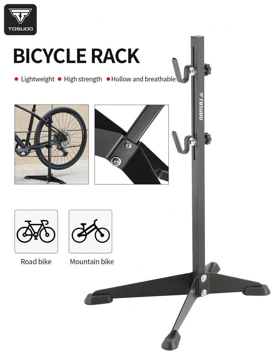 TOSUOD Bicycle Repair Stand, Adjustable Iron Road Bike Maintenance Rack, Bicycle Repair Stand