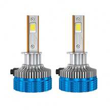 HYNBYZJ 2个装H7 H4 LED汽车大灯320W大功率CANBUS灯泡H9 H11 HB3 9005 HB4 9006 9012 9007 H13灯七孔铜管灯适用于汽车12V 24V - 白色 - 查看 14