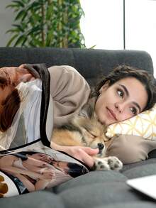 Custom Blankets, Personalized Photos And Text Gifts, Flannel Personalized Photo And Text/Name Blankets For Easter, Personalized Soft And Comfortable Blankets, Customized Special Photo And Text/Name As Graduation Gift, Class Of 2026, Mother's Day, Birthday Gifts, Family, Wedding, Souvenir Customized Blankets, Blankets Suitable For All Seasons, Washable, Machine Washable, Lightweight, Breathable, Comfortable, Warm, Comfortable Customization, Unique, 280gsm For Him, Her Personalized Ideal Gifts For Her, Him, Family, Boyfriend, Girlfriend, Father, Family, Mother, Lover, Daughter, Son, Grandfather, Grandmother, Friend, Classmate, Pet. Perfect Nap, Camping, Travel, Home, Daily Life, Office Decoration, Birthday, Anniversary, Valentine's Day, Thanksgiving, Christmas, Halloween, Father's Day, Wedding - Multicolor - View 4