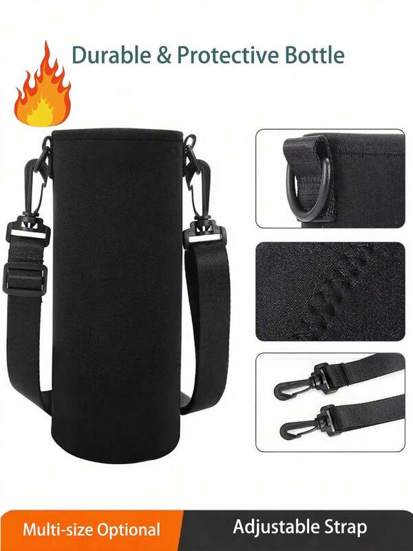 1000ML/1500ML Sports Water Bottle Case Insulated Bag Neoprene Pouch Holder Sleeve Cover For Winter Camping Mug Bottle Cup Storage Holder