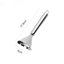 Pelador de granos de maíz de acero inoxidable, Pelador de maíz, Cortador de maíz de cocina, Pelador de mazorca de maíz, Herramienta pequeña de cocina