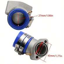 Intake Manifold Adapter Carburetor Motorcycle Boot Joints Parts Replacement For GY6 150cc Scooter Moped Bike