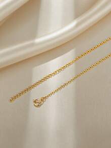 1 925 Silver 0.5ct 6 Claw Round Transparent Colorless Mosan Diamond Necklace, Suitable For Wedding Brides.