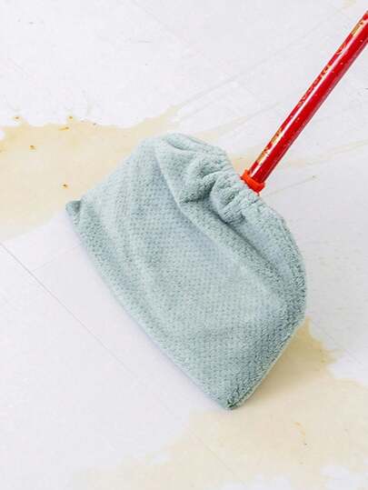 1 Piece Multipurpose Broom Cover, Reusable Super Absorbent Microfiber Mop Pad, Coral Fleece Cleaning Cloth, Absorbent Broom Cover, Absorbent Cleaning Wipe, Home Cleaning Accessories, Back To School Duster