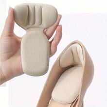 Anti-Friction Heel Pads For Women's Shoes, Half-Size Insoles, Large-To-Small High Heel Insoles, One-Size-Up Adjustment Tool