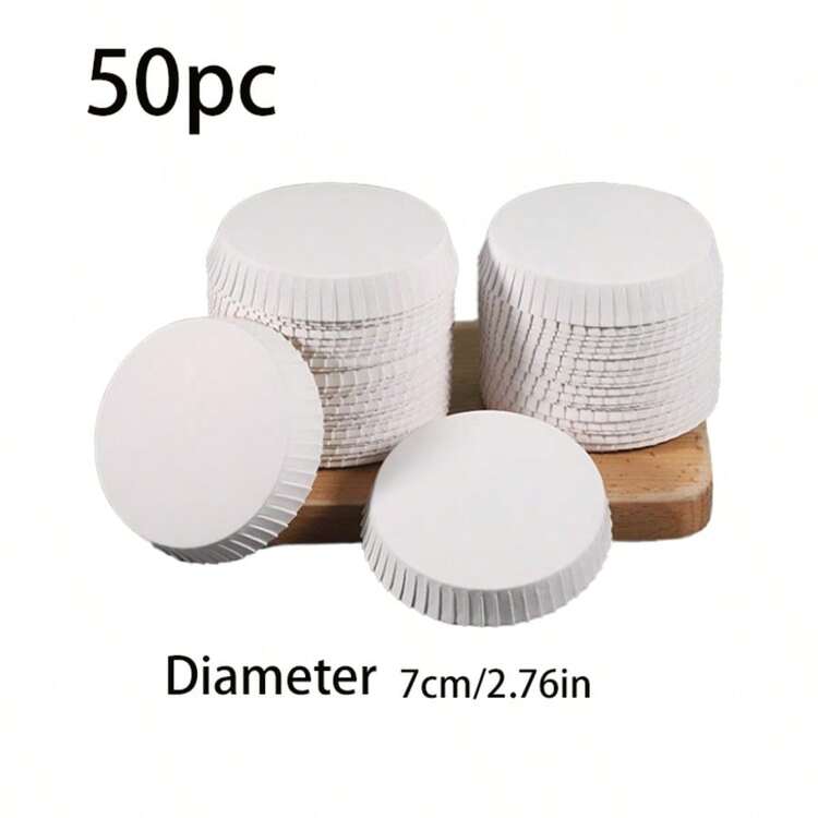 50/100/150/200pcs High-Quality Paper Cup LIDS - Stackable Disposable White Travel Cup LIDS, Uncoated Material, Suitable For Coffee And Tea Beverages - Home, Office, Coffee Shop, Beverage Protection, User-Friendly Design, Natural Texture - Multicolor - View 16
