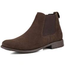 Men's Chelsea Boot Country Leather Suede - Coffee - View 18