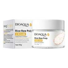 Raw Rice Pulp Facial Cream For Moisturizing, Lightening, Ideal For All Skin Types - White - View 5