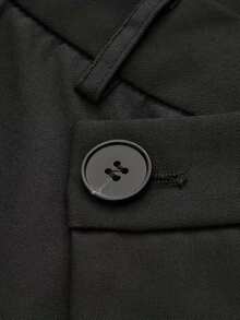 女士不对称垂褶长裤，街头时尚