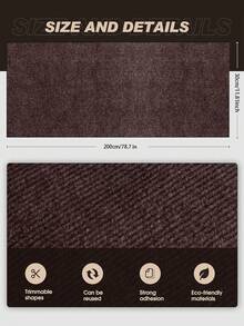 Tappetino per graffiare gatti premium autoadesivo - Pannello per arrampicata fai-da-te per proteggere i mobili - Previene il graffio dei gatti su divani, pareti, tappeti e mobili - Tappetino per graffiare multifunzione compatibile con pareti e tiragraffi per gatti