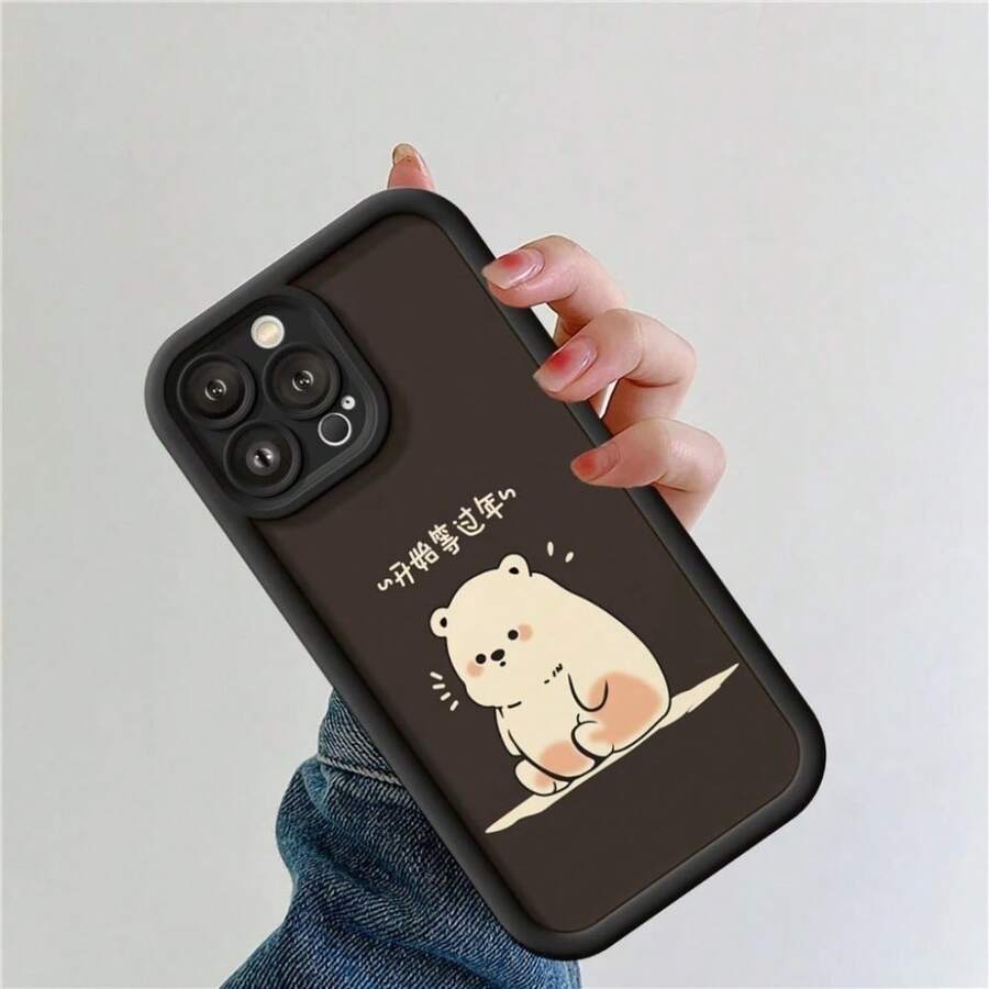 Capinha Capa de Silicone Padrão de urso Anti queda e Macia para I PHONE XR 11 12 13 14 15 16 PRO MAX 14 15 16 PLUS REDMI A2 A3 8 9A 10C 12 13 14C  11 12 LITE POCO F3 F5 M3 M4 PRO X3 X5 X6 NOTE 8 9 11 12 13 14 PRO Galaxy A03 A04 A05 A10 A11 A12 A13 A14 A15 A20 A23 A32 A34 A35 A50 A51 A52 A54 A55 A71 A72 M34 S20 FE S21 FE S22 ULTRA S23 FE S23 ULTRA S24 ULTRA S24 PLUS MOTO E13 G04 G24 E14 G14 G22 G30 G10 G20 G34 G53 G54 G84 - J1A - Visão 1