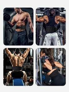 Weightlifting Belt For Men And Women - Weight Lifting Back Support, Workout Back Support For Lifting, Fitness, Cross Training And Powerlifitng