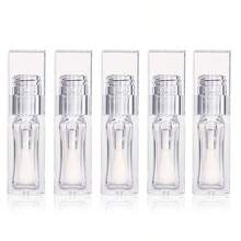 1/5支装全透明唇彩管空瓶可填充口红瓶带大号刷头白色丰唇瓶包装，价格实惠，适合作为圣诞礼物、化妆品、化妆工具、便宜货、礼品、女士礼品、圣诞礼物。 - 無色 - 查看 11