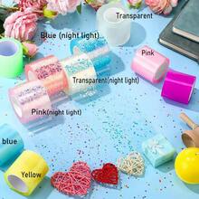 300 cm nanospackel, 3 m enkelrulle nanotejp, restfri tejp, gör-det-själv-nanotejp, multifunktionell superklistermärke - Multifärgad - Visa 10