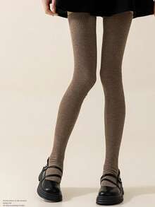 1 Pair Women's Extra Long Over-The-Knee Socks, Black Thigh High Stockings For JK Uniform With Long Boots, Anti-Slip Knee-High Socks For Autumn/Winter