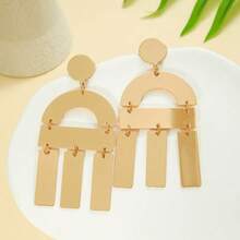 7/15/24/36/48Pairs/Lot Bohemian Casual Vacation Style Women Men Earrings Geometric Fringe Leaf Style Travel Souvenirs Gifts For Friends Daily Wearing Accessories