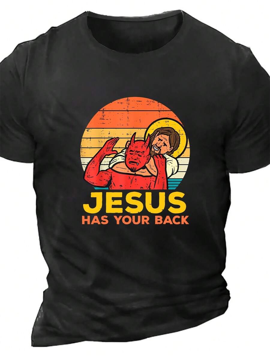 Men T-Shirts - Black - View 1