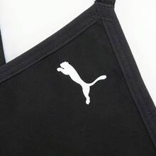 Puma 女士新款健身训练透气休闲可拆卸衬垫交叉运动文胸 524362-01 - 黑色 - 查看 8