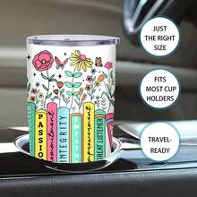 1pc 20 Oz Stainless Cup, Thermal Cup, No Metallic Aftertaste, Halloween, A Practical Housewarming Gift, A Symphony In Scented Visionarie