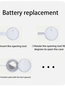 GPS Tracker For Car, Item Locator Tracker, Apple AirTag Compatible, GPS Tracker, Apple AirTag, AirTag Keychain, Pet Cat GPS Collar, GPS Locator, Global GPS Tracker Compatible With "Apple Find My" Platform, One-Click Finding, Remote Precise Tracking, Long-Lasting Battery Life, Suitable For Elderly, Pets, Cars, Keys, Bags And Other Anti-Loss Reminder Tracking And Locating
