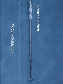 5 件/20 件婴儿奶瓶柔性吸管刷，玻璃杯吸管清洁刷，长 17 厘米（不含奶瓶/玻璃杯） - 彩色 - 查看 7