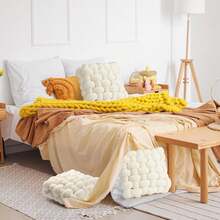 Gối dệt 16'' X 16'', Gối trang trí sofa vuông dệt thủ công, Gối thắt nút, Gối nhung thắt nút vuông, Gối trang trí mềm mại, Gối bện, Gối đan dày, Gối trang trí thắt nút, Gối sofa, Gối ghế, Gối sàn, Gối tựa lưng, Gối thắt lưng, Ghế văn phòng, Đệm ghế, Trang trí nhà cửa, Trang trí phòng học, Đồ dùng học tập, Gối tựa ghế, Ghế chơi game - Nhiều màu - Xem 7