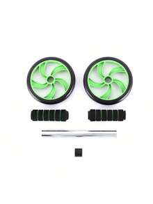 XIESHOU 1pc 2-Wheel Ab Roller With Knee Pad, Home Gym Fitness Equipment For Abdominal Muscle Training, Suitable For Home, Outdoor, Gym Abdominal Wheel, A Fitness Equipment For Men And Women To Tighten The Abdomen, Is Used For Home Use. It Is A Quiet Exercise For Beginners To Help Reduce Belly Fat