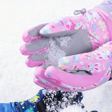 Gants de ski de la marque Sweet Boy, convenant aux filles, gants d'hiver en polaire épais et chauds, adaptés aux voyages dans la neige en extérieur, parfaits pour les cadeaux d'anniversaire, cadeaux parfaits pour Noël, Thanksgiving, Noël/Saint-Valentin, Halloween, automne, hiver, extérieur, sport, gants tactiles d'hiver pour la course, le cyclisme, le soccer, le football, les sports d'extérieur, tricotés pour les garçons et les filles, convenant aux temps froids et au ski
