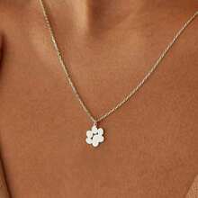 1 pieza Colgante de collar de acero inoxidable con diseño de pata de gato de 40+5cm, adecuado como regalo para amigos y amantes de las mascotas