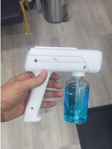 XO Chef Lab Continuous Sprayer Bottle With Ultra Fine Mist- Continuous Mister Spray Bottle For Hairstyling, Cleaning, Plants, Pets, Barbers, Salons, High Pressure Spray Bottle, Portable Refillable Mist Sprayer (Clear - 8.8Oz/268ml) - Trắng-5 chiếc - Xem 11