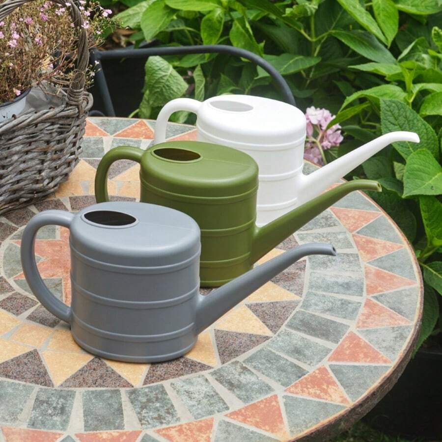 1pc Multi-Color Garden Watering Can, Long Spout Watering Can For Potted Plants And Flowers - Multicolor - View 1