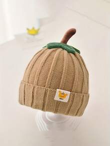 [Baby Hat]Winter Warm Thick Elastic Pumpkin Hat, Lightweight Soft Ear Protection, Autumn/Winter Daily Outdoor Holiday Cold-Proof Gear - Multicolor - View 9