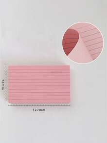 200pcs Lined Memo Pads, 3x5 Index Cards, 200pcs Gridded Refill, White Lined Note Cards, 3 X 5 Flashcards, For Learning, Note-Taking And To-Do Lists