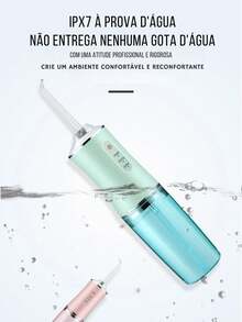 Rechargeable Oral Dental Irrigator 220ml Hygiene Oral Cleaning Portable Tooth Cleaner - White - View 7