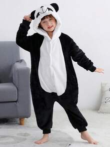 MICHLEY One-Piece Cartoon Animal Cute & Soft Sleeping Bag, Unisex, Suitable For Everyday Wear - Multicolor - View 2