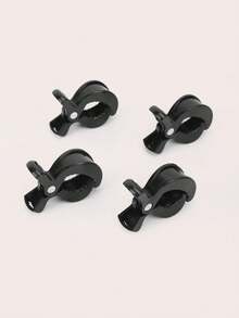 1 pezzo/2 pezzi Fermacoperte universali per passeggino - Morsetti in ABS antiscivolo a forma di alligatore per passeggino, carrozzina, seggiolino auto | Accessorio e porta giocattoli durevole per bambini