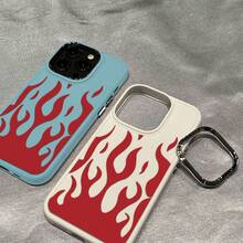 Flame Pattern Multicolor Phone Case Hard Shell Dropproof Cover For 11/12/13/14/15/16 Pro MAX X/XR/XS - J7-bRLXLDDXK140J7 - View 5