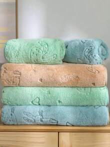 1 chiếc khăn lông cừu san hô mềm mại và thấm hút, nhanh khô, tình yêu lãng mạn, họa tiết hoa hồng hoặc bướm jacquard, món quà lý tưởng cho ngày lễ tình nhân dành cho người thân yêu - Khăn mặt hoặc khăn tắm Khăn tắm cho thẩm mỹ viện, khách sạn thể thao, đồ dùng thiết yếu trong gia đình, khăn tắm, khăn tắm chăm sóc da - Màu xanh bạc hà - Xem 8