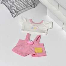 [Clothes Only] Creative New 20cm Celebrity Doll Cute Big Mouth Bib Pants, No Attributes, High-Quality In Stock, Also Suitable For Other 20cm Dolls - Multicolor - View 6