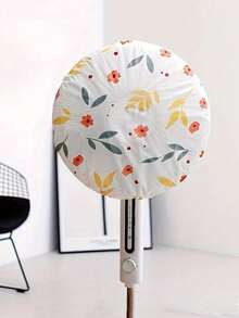 5 piezas Cubierta antipolvo para ventilador, Cubierta protectora redonda universal para ventilador de piso con cobertura completa, Adecuada para escuela, oficina, hogar, viaje, bolsas, cajas de almacenamiento, armarios, color aleatorio, decoración de cocina, artículos del hogar - Multicolor - Ver 1