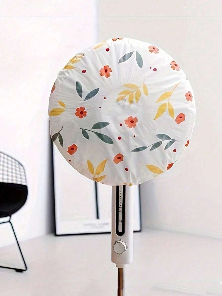 5 piezas Cubierta antipolvo para ventilador, Cubierta protectora redonda universal para ventilador de piso con cobertura completa, Adecuada para escuela, oficina, hogar, viaje, bolsas, cajas de almacenamiento, armarios, color aleatorio, decoración de cocina, artículos del hogar - Multicolor - Ver 1