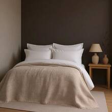 MADE IN TURKEY King Size Bedspread – 100%  Cotton – 200x220 Cm – Breathable &  Coverlet