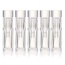 1/5支装全透明唇彩管空瓶可填充口红瓶带大号刷头白色丰唇瓶包装，价格实惠，适合作为圣诞礼物、化妆品、化妆工具、便宜货、礼品、女士礼品、圣诞礼物。 - 無色 - 查看 9