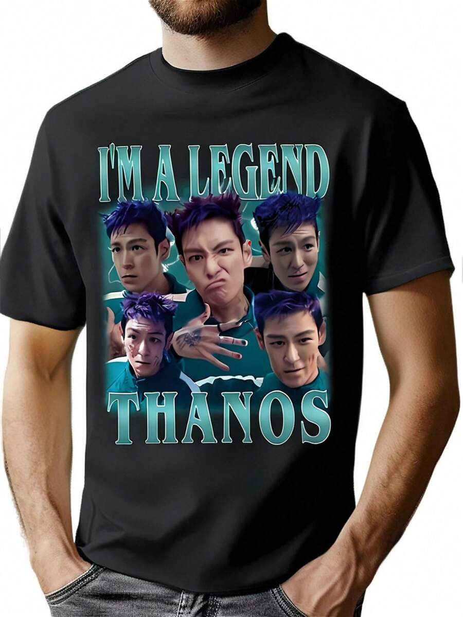 Men T-Shirts - Black - View 1